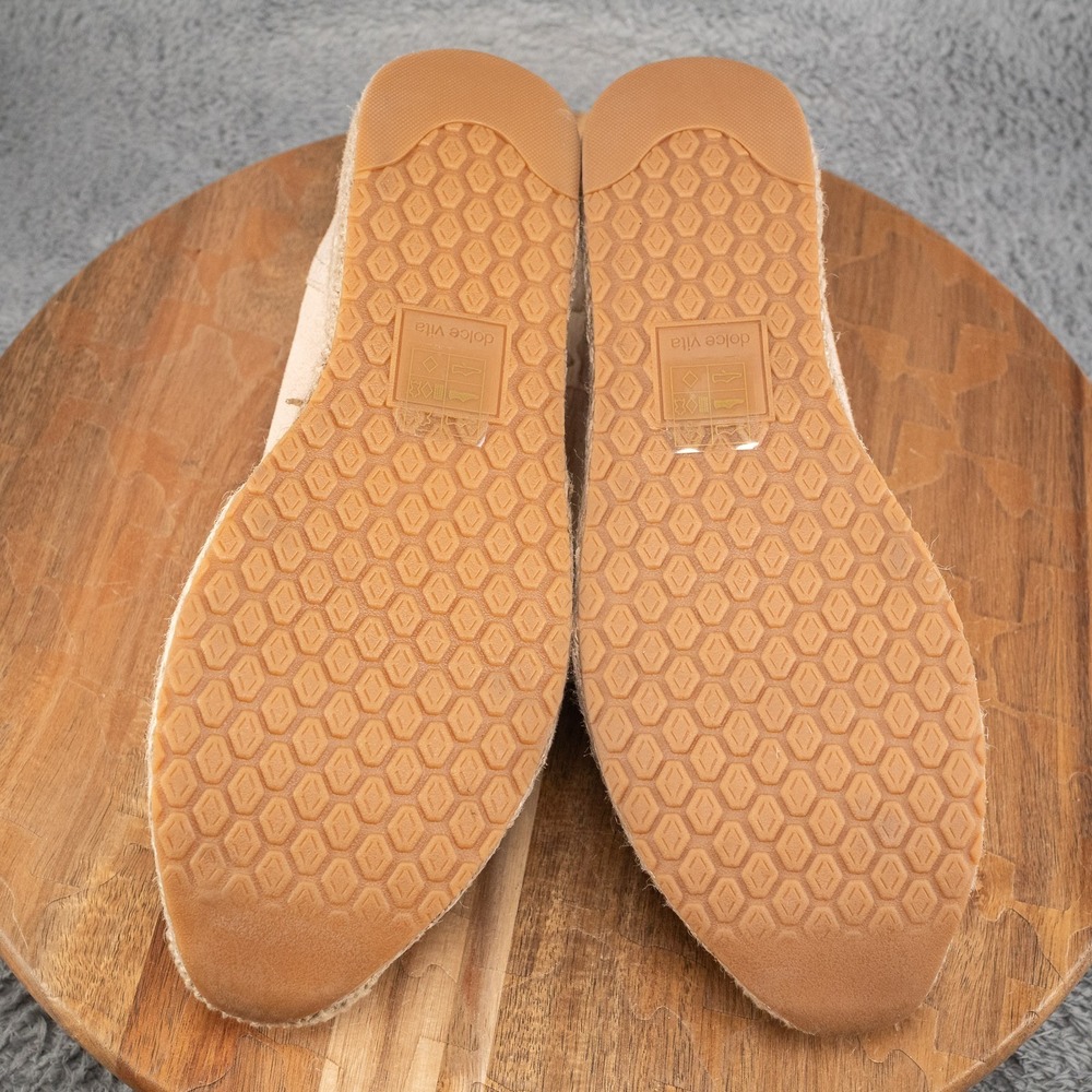 Dolce Vita Janine Platform Sneaker Loafer‎ Women's Size 10 Bone Nude Suede - Picture 6 of 6